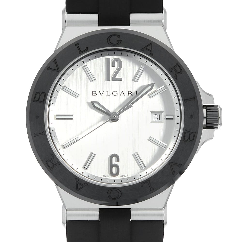 ブルガリ ディアゴノ DG42C6SCVD メンズ 中古