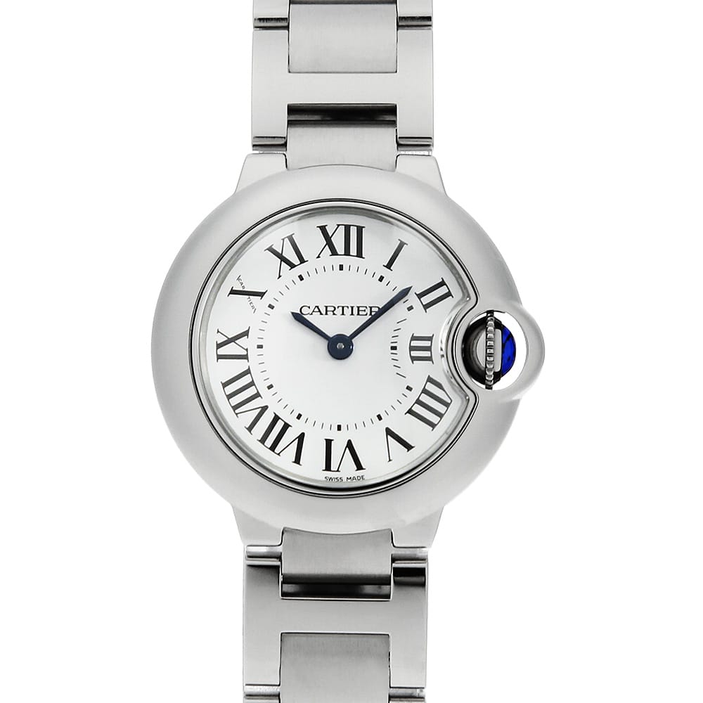 カルティエ バロンブルー W69010Z4 レディース 中古