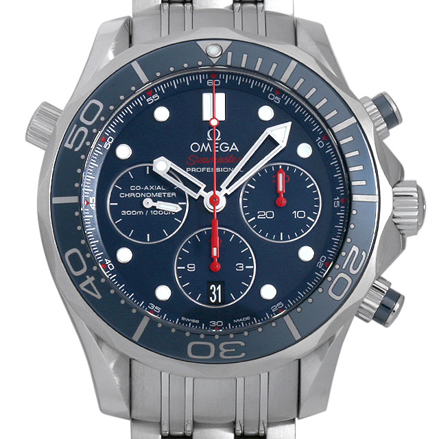 シーマスター ダイバー 300M コーアクシャル クロノグラフ 212.30.44.50.03.001 メイン画像