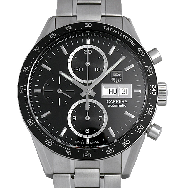 タグホイヤー カレラ キャリバー16 デイデイト CV201AG.BA0725 中古 メンズ