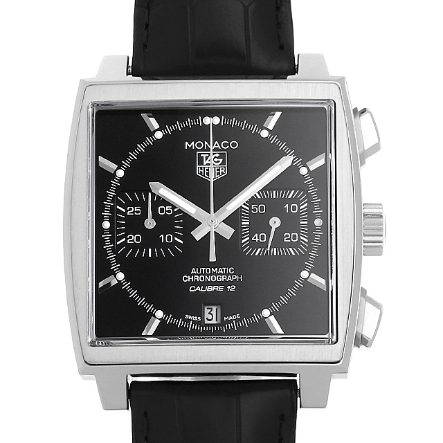 TAG HEUER Monaco Chronograph Calibre 12 CAW2110. FC6177 Used Men's
