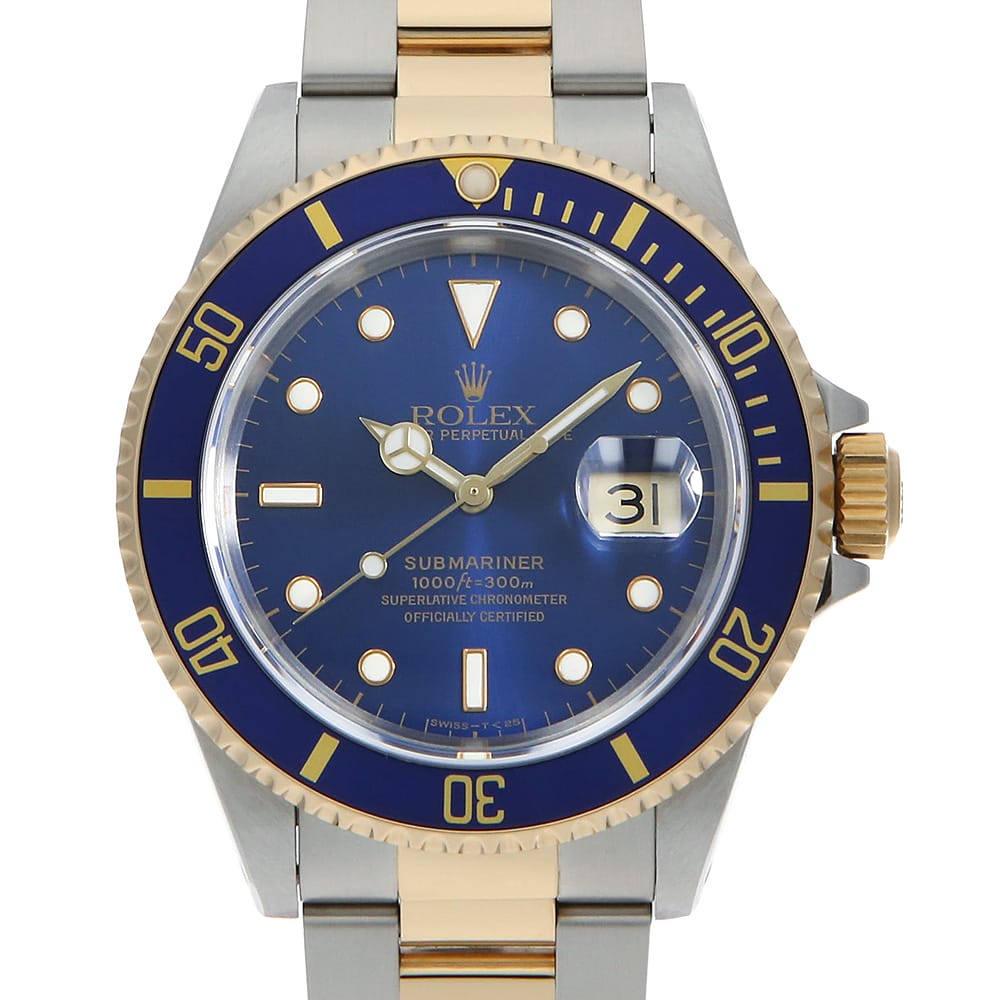 ロレックス サブマリーナ 16613 メンズ 中古