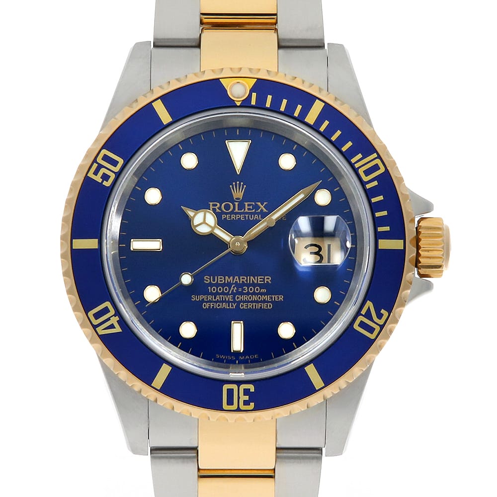 ロレックス サブマリーナ 16613 メンズ 中古