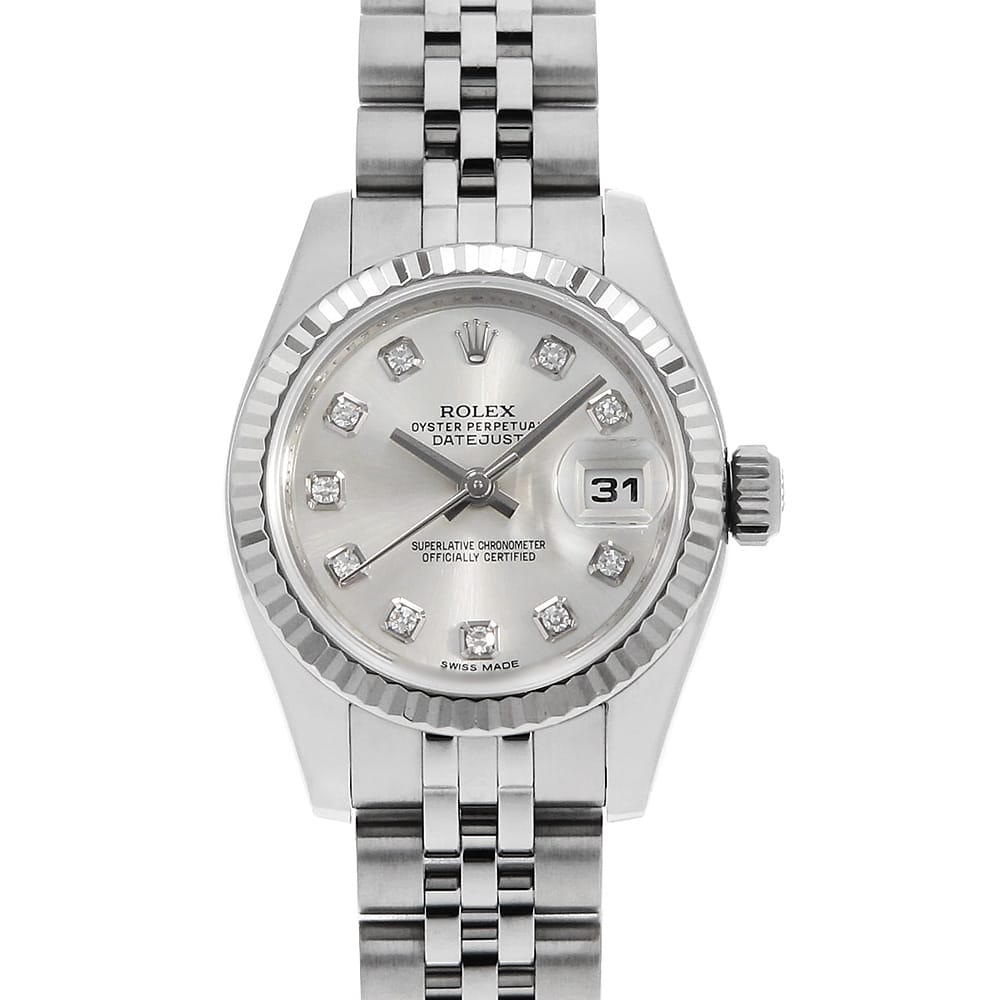 ロレックス デイトジャスト 179174G レディース 中古