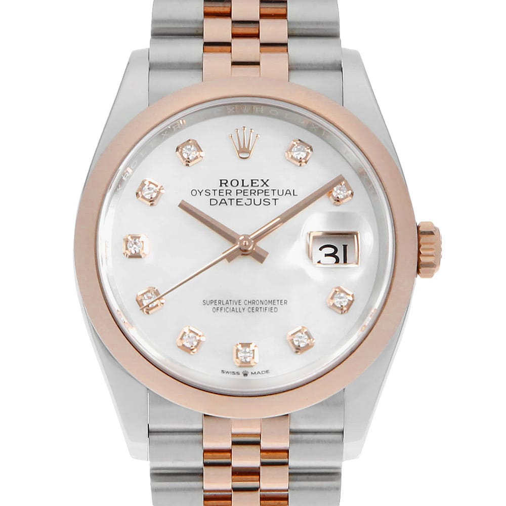 ROLEX Datejust 126201NG Men's Used