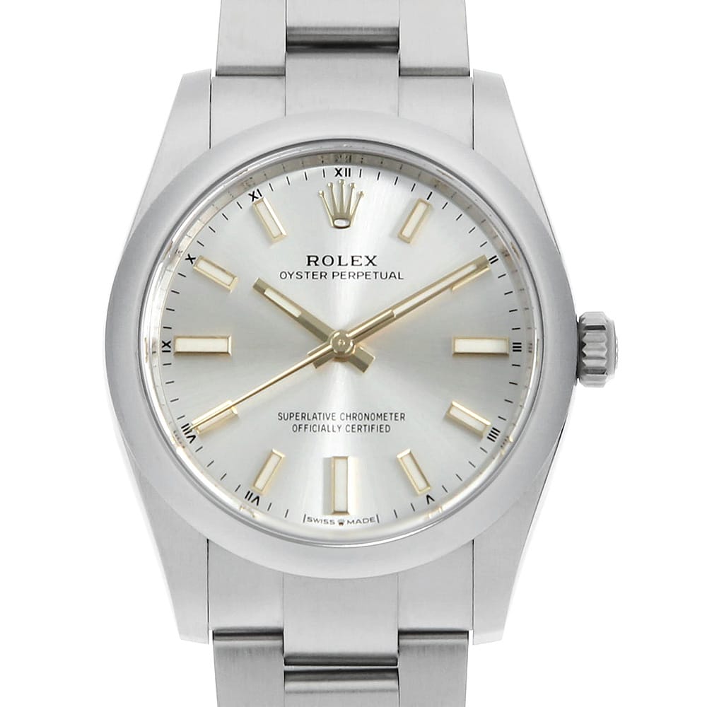 ロレックス オイスターパーペチュアル 124200 メンズ 中古