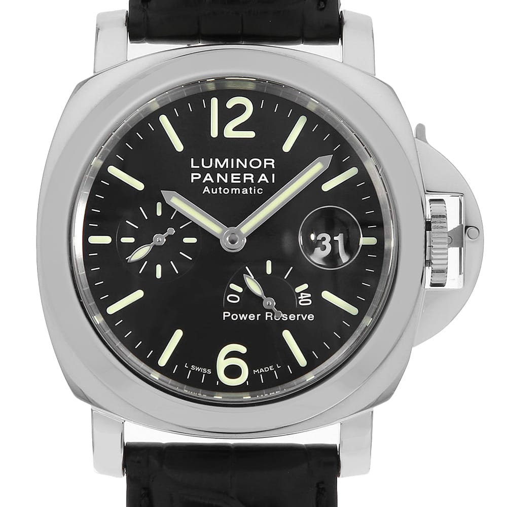 パネライ ルミノールパワーリザーブ PAM00090 メンズ 中古