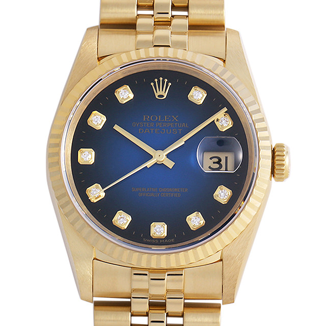 デイトジャスト 10Pダイヤ 16238G メイン画像