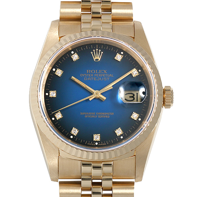 デイトジャスト 10Pダイヤ 16238G メイン画像