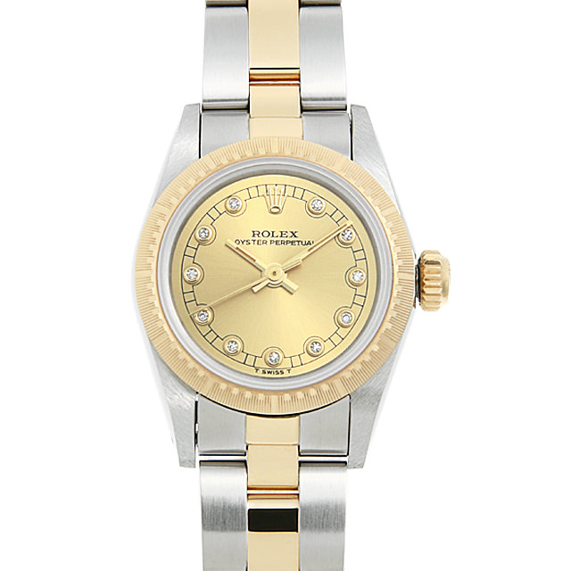 オイスターパーペチュアル 11Pダイヤ 67243G メイン画像