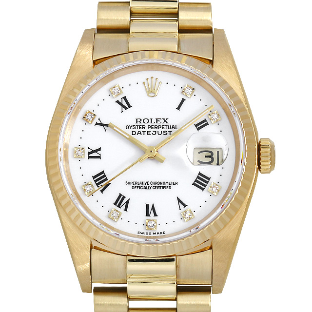 デイトジャスト 10Pダイヤ 16018G メイン画像