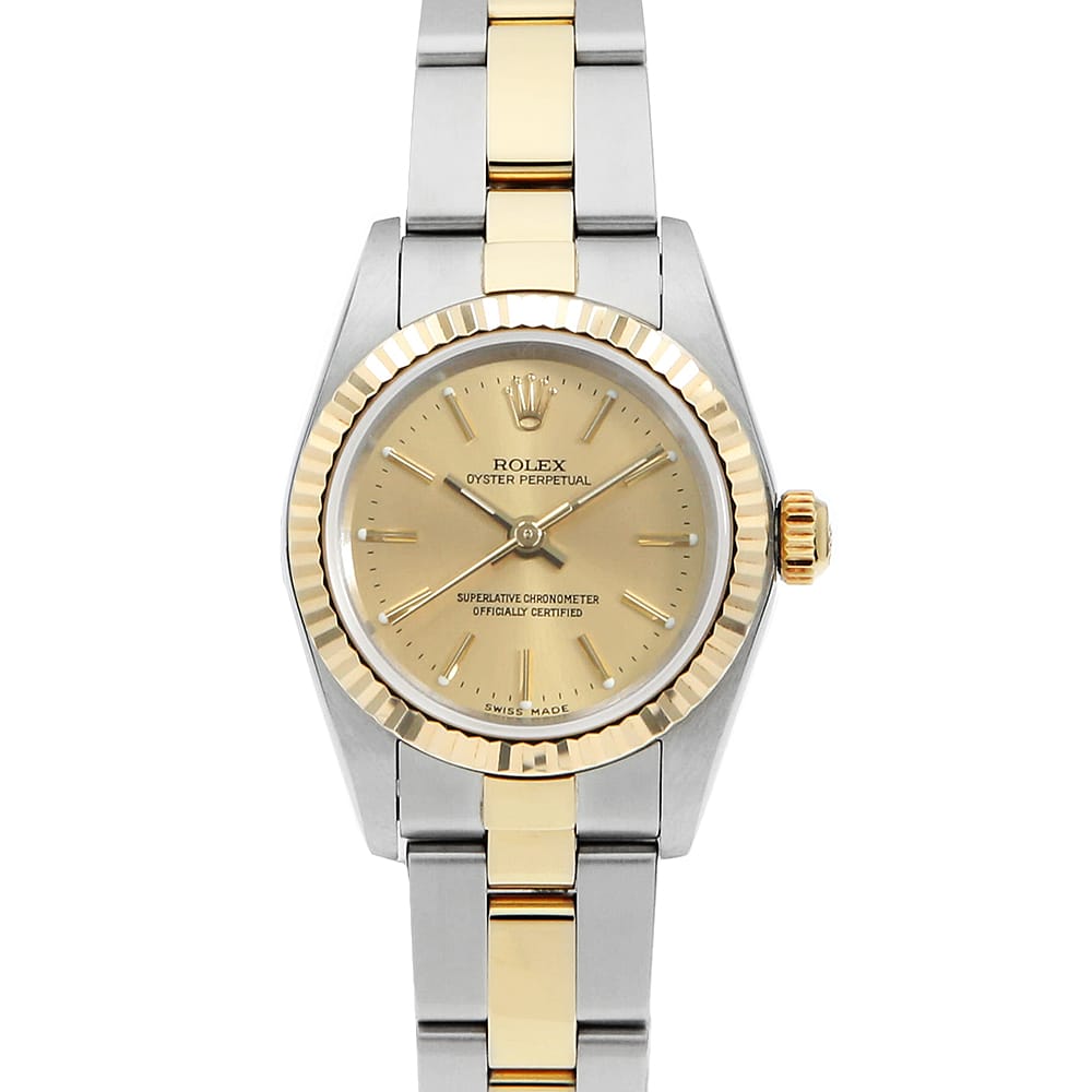 ロレックス オイスターパーペチュアル 76193 レディース 中古