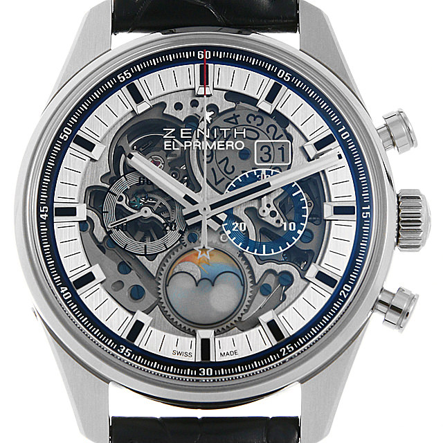 クロノマスター エル・プリメロ グランドデイト フルオープン 03.2530.4047/78.C813 メイン画像