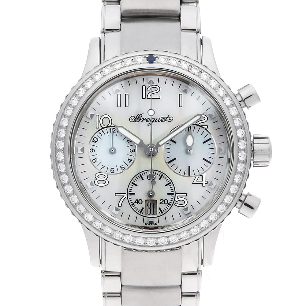 ブレゲ トランスアトランティック 4821ST/59/S76 D000 レディース 中古