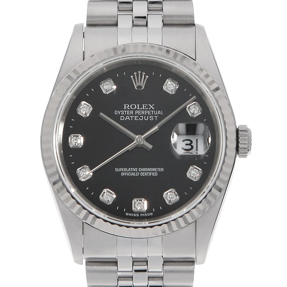 ロレックス デイトジャスト 16234G メンズ 中古
