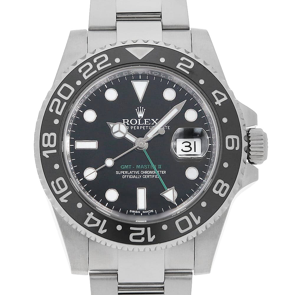 ロレックス GMTマスター 116710LN メンズ 中古