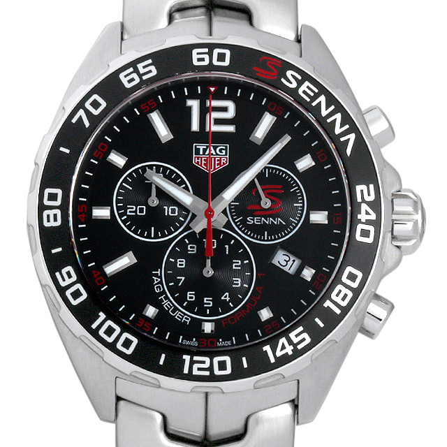タグホイヤー フォーミュラ１ アイルトン・セナ エディション CAZ1015.BA0883 中古 メンズ