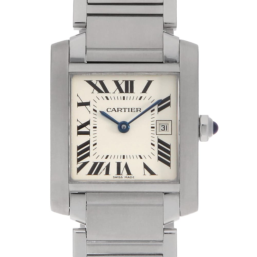 Cartier Tank Francaise W51011Q3 Boys (Unisex) Used