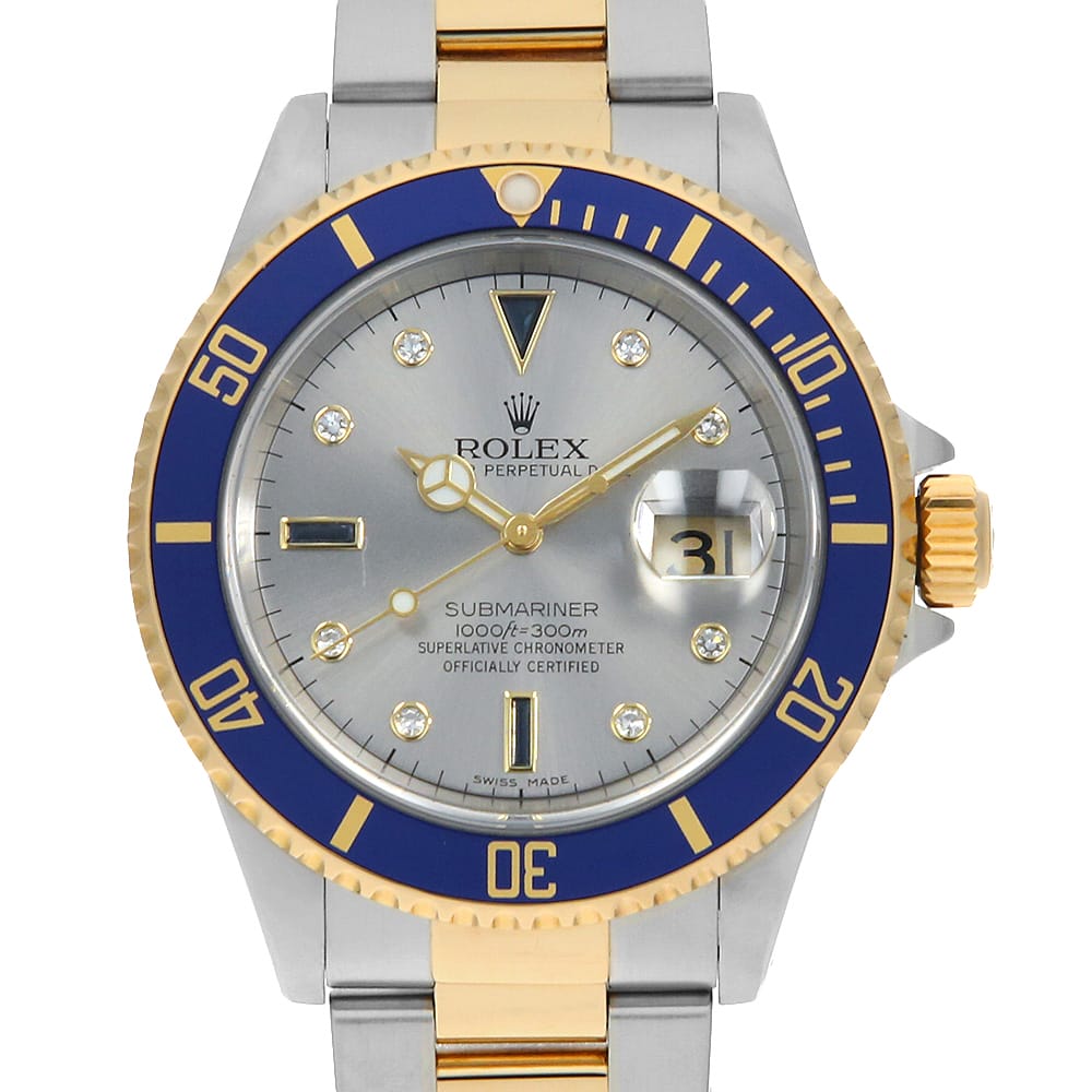 ROLEX Submariner 16613SG Men's Used