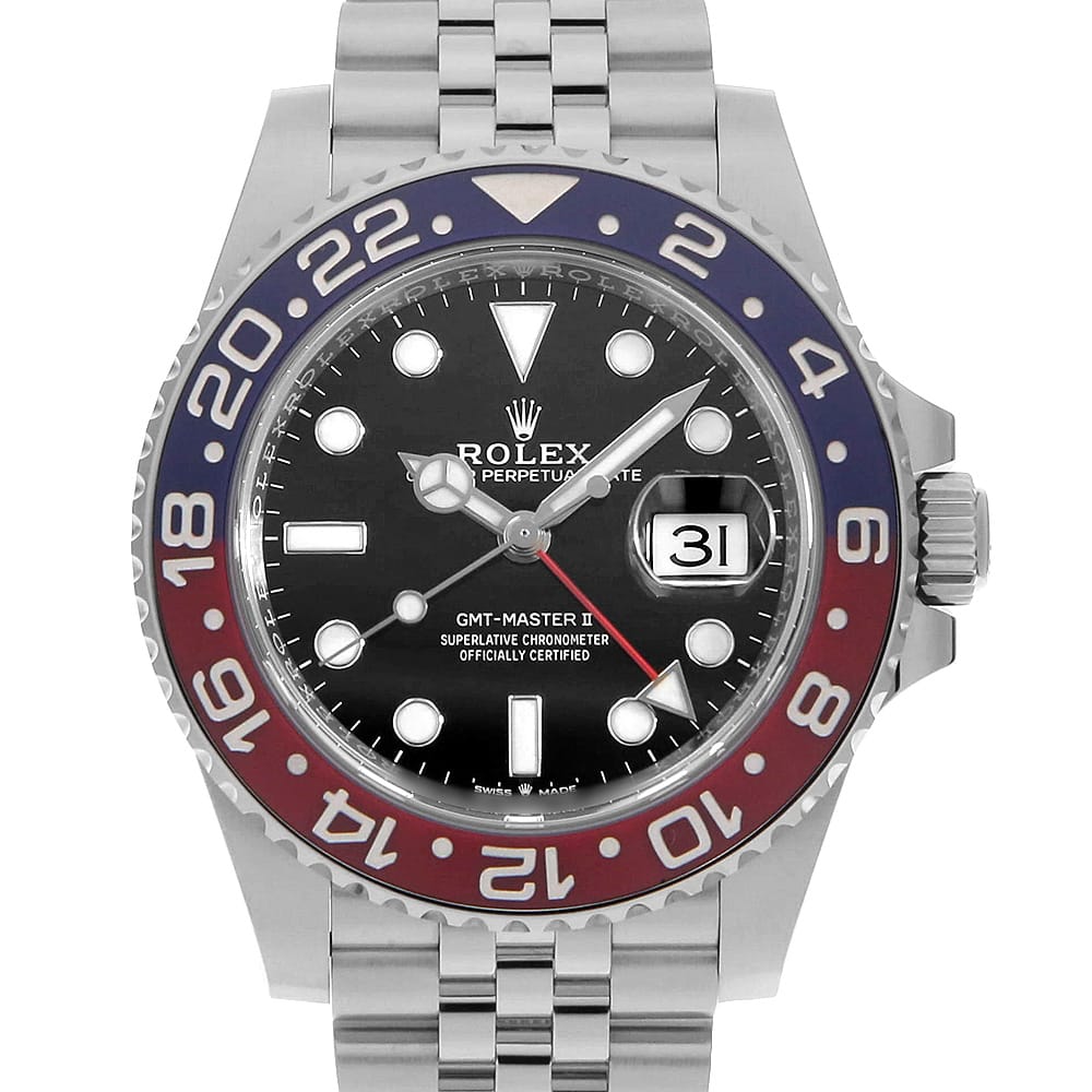ロレックス GMTマスター 126710BLRO メンズ 中古