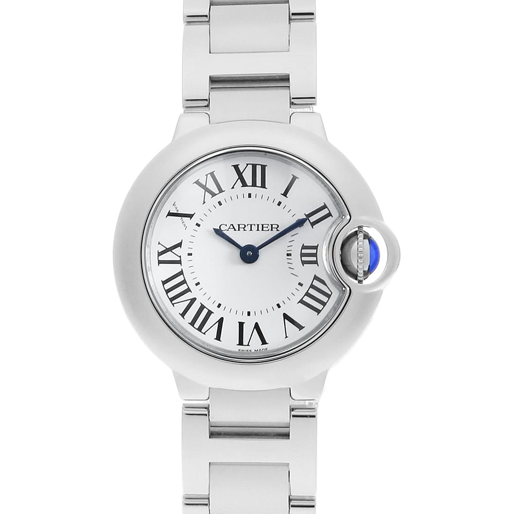 カルティエ バロンブルー W69010Z4 レディース 中古