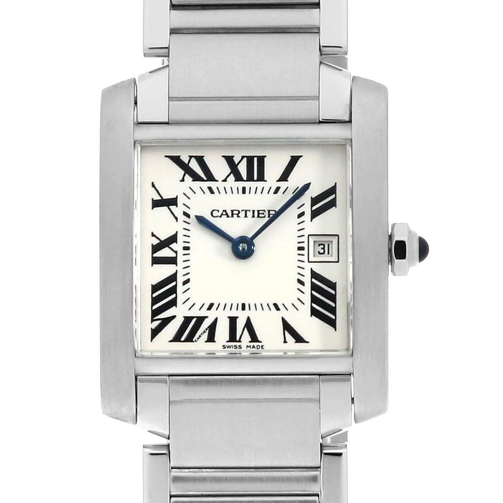 Cartier Tank Francaise W51011Q3 Boys (Unisex) Used