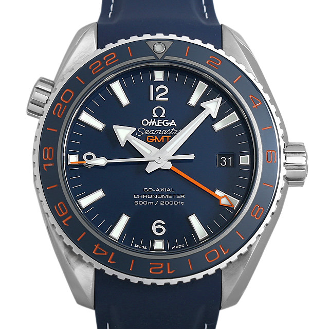 シーマスター プラネットオーシャン 600M コーアクシャル GMT グッドプラネット 232.32.44.22.03.001 メイン画像