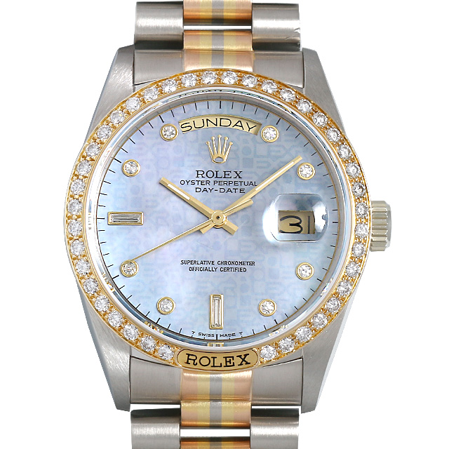 デイデイト ベゼルダイヤ トリドール 18129A BIC メイン画像