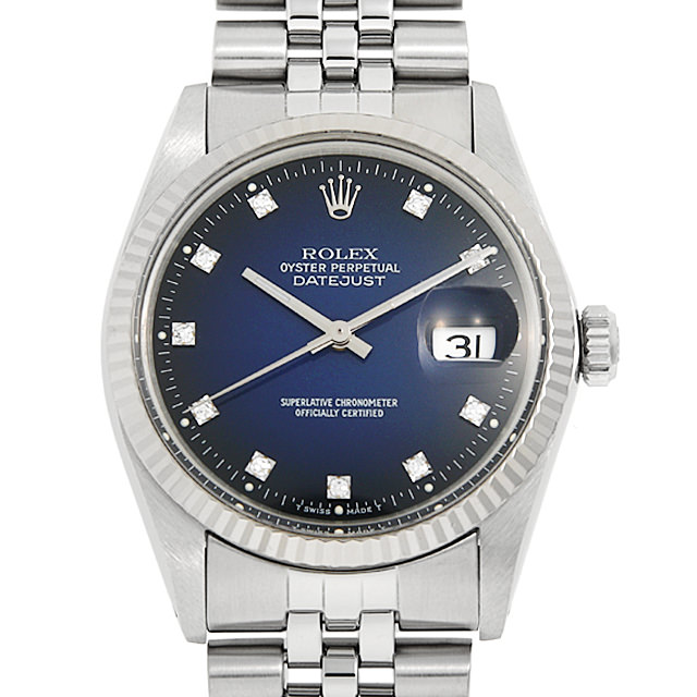 デイトジャスト 10Pダイヤ 16014G メイン画像