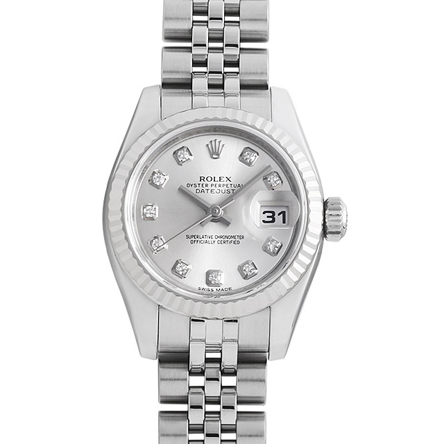 デイトジャスト 10Pダイヤ 179174G メイン画像