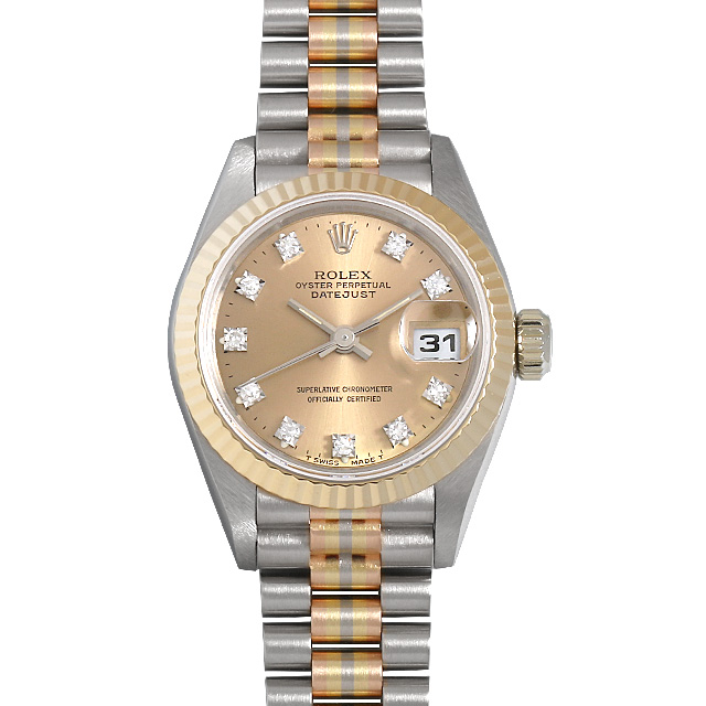 デイトジャスト 10Pダイヤ トリドール 69179G BIC メイン画像