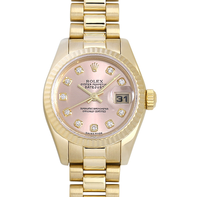 デイトジャスト 10Pダイヤ 179178G メイン画像