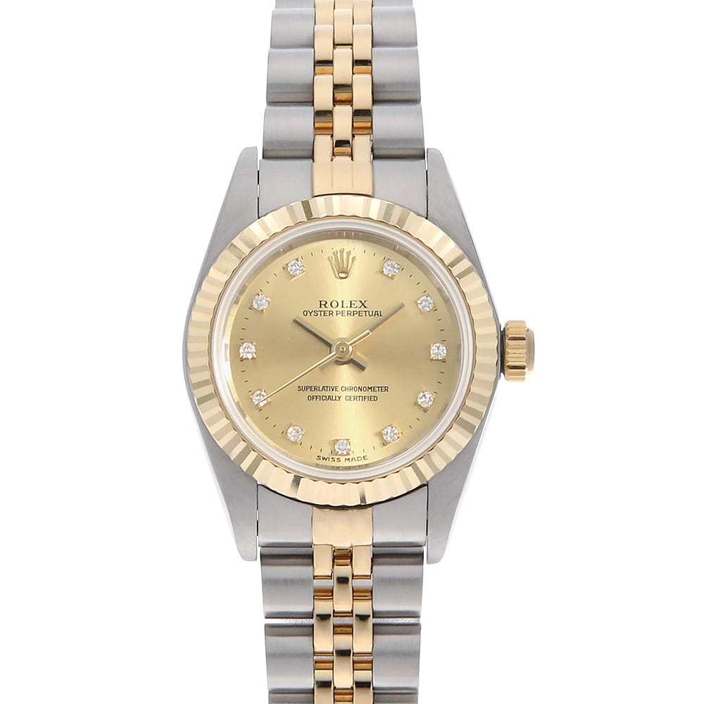 ロレックス オイスターパーペチュアル 76193G レディース 中古