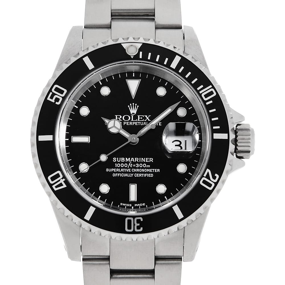 ロレックス サブマリーナ 16610 メンズ 中古