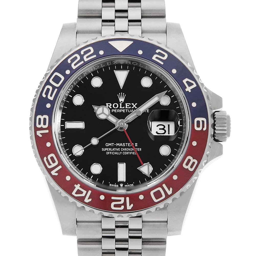 ロレックス GMTマスター 126710BLRO メンズ 中古