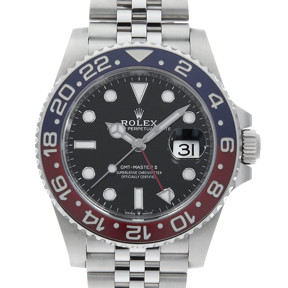 ロレックス GMTマスター 126710BLRO メンズ 中古