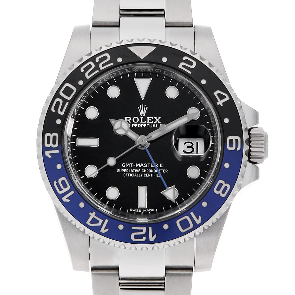 ロレックス GMTマスター 116710BLNR メンズ 中古
