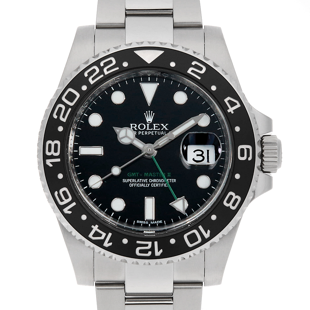 ロレックス GMTマスター 116710LN メンズ 中古