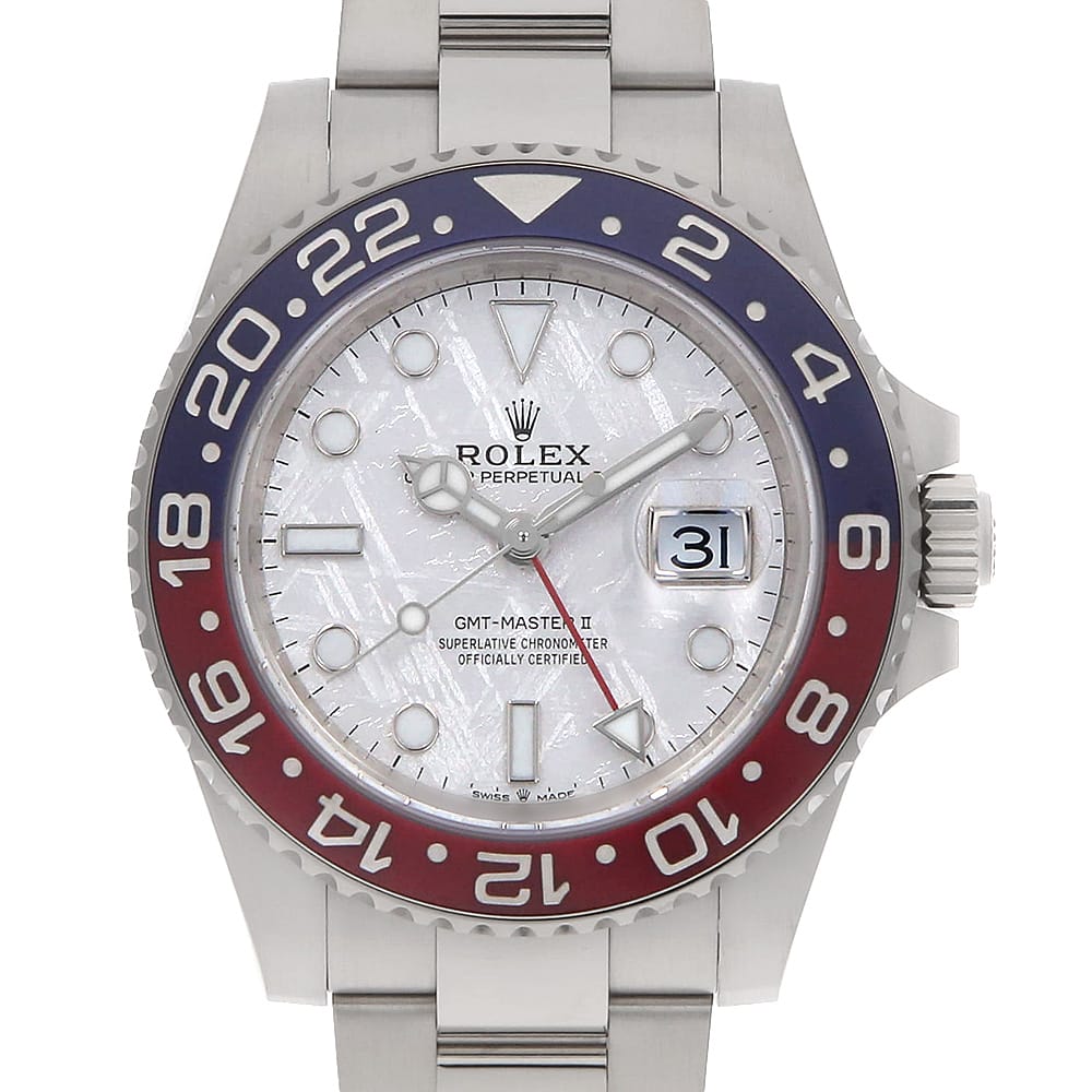 ROLEX GMT Master 126719BLRO METEO Men's Used