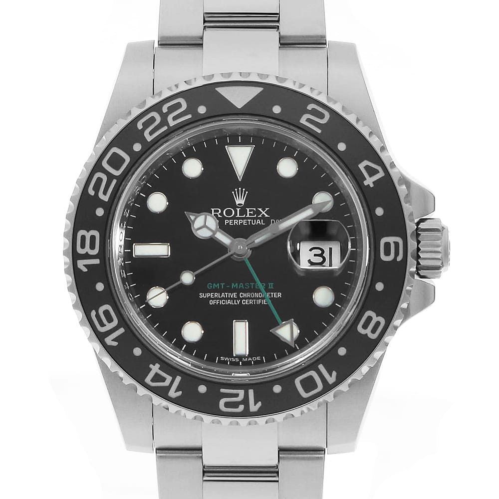ロレックス GMTマスター 116710LN メンズ 中古