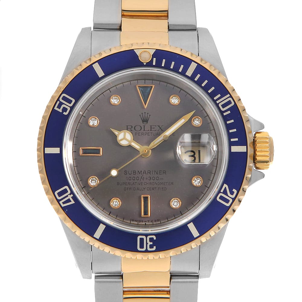 ROLEX Submariner 16613SG Men's Used