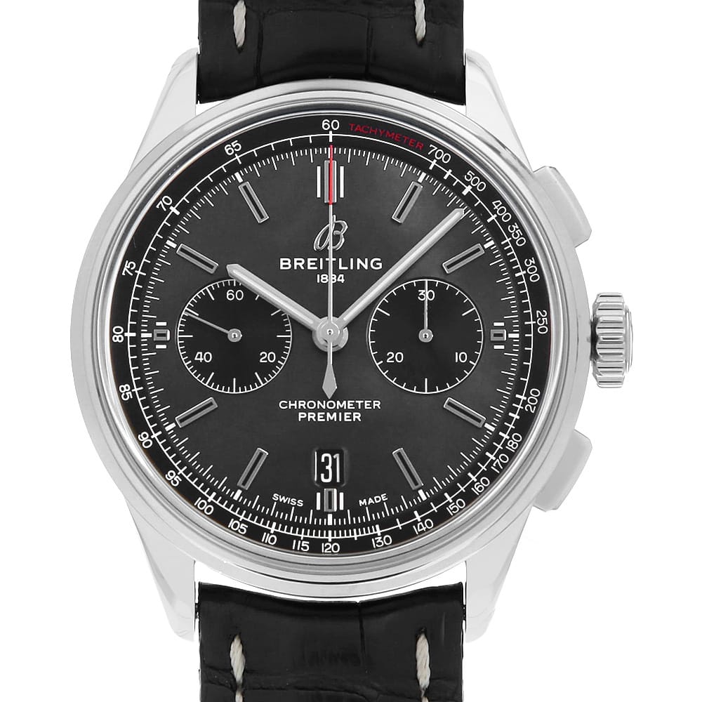 ブライトリング プレミエ AB01183A1B1P1(AB0118) メンズ 中古
