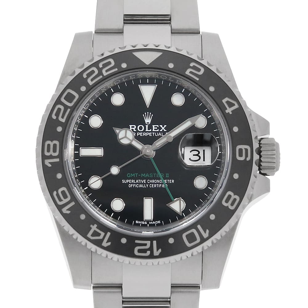 ロレックス GMTマスター 116710LN メンズ 中古