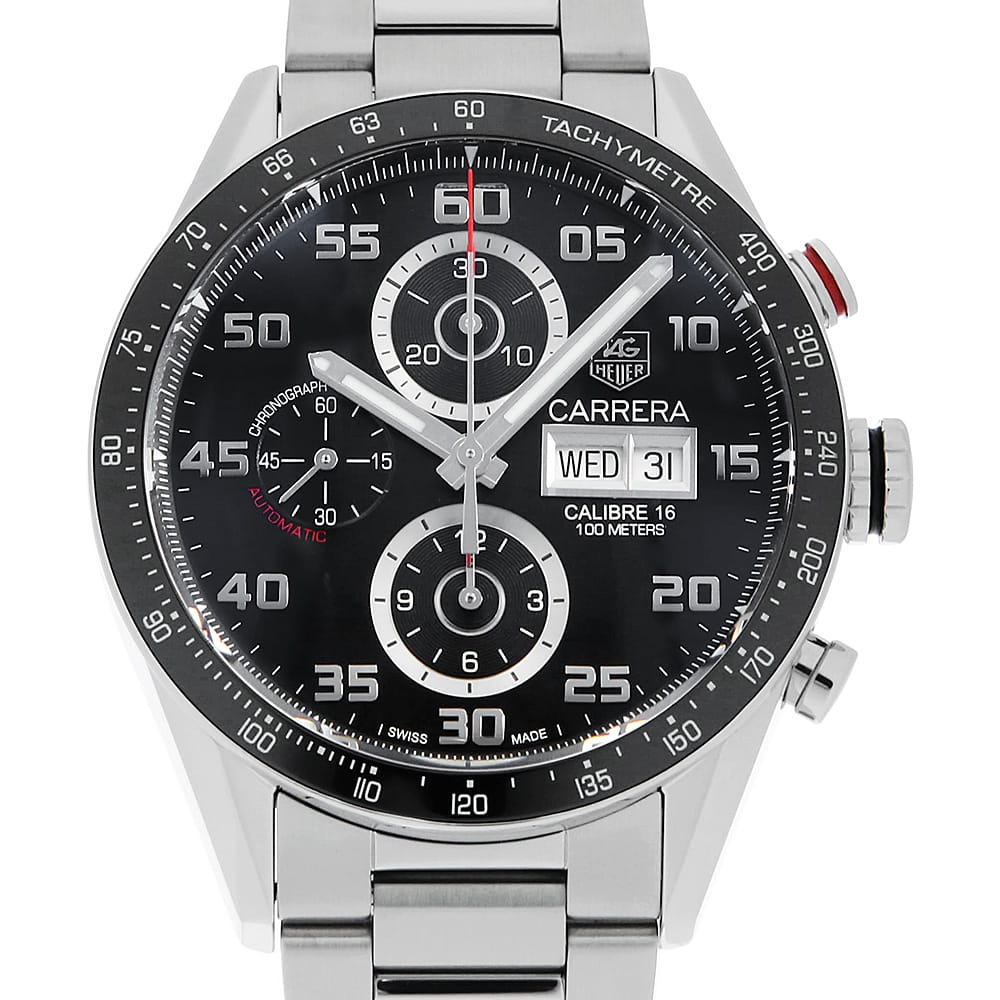 タグホイヤー カレラ 100M デイデイト クロノグラフ CV2A1R.BA0799 中古 メンズ