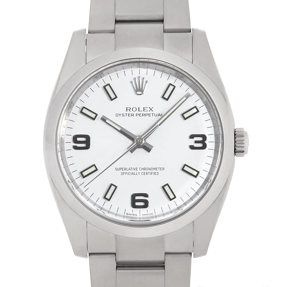 ロレックス オイスターパーペチュアル 114200 メンズ 中古