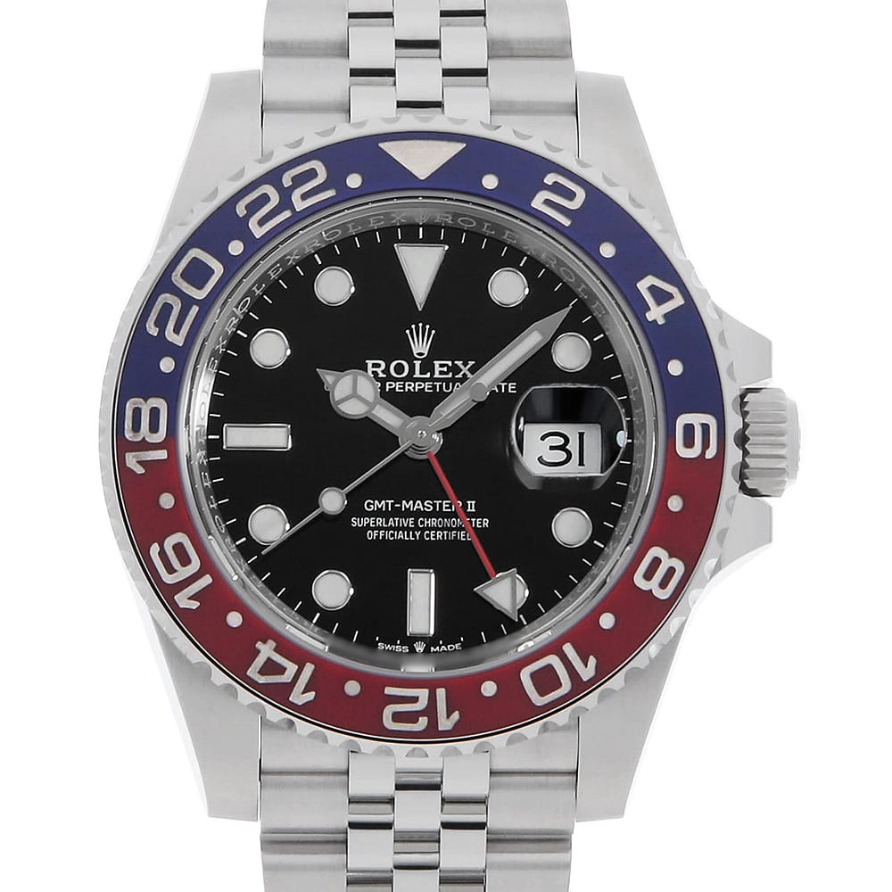 ロレックス GMTマスター 126710BLRO メンズ 中古