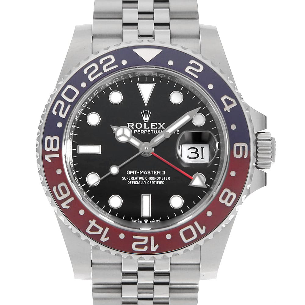 ロレックス GMTマスター 126710BLRO メンズ 中古