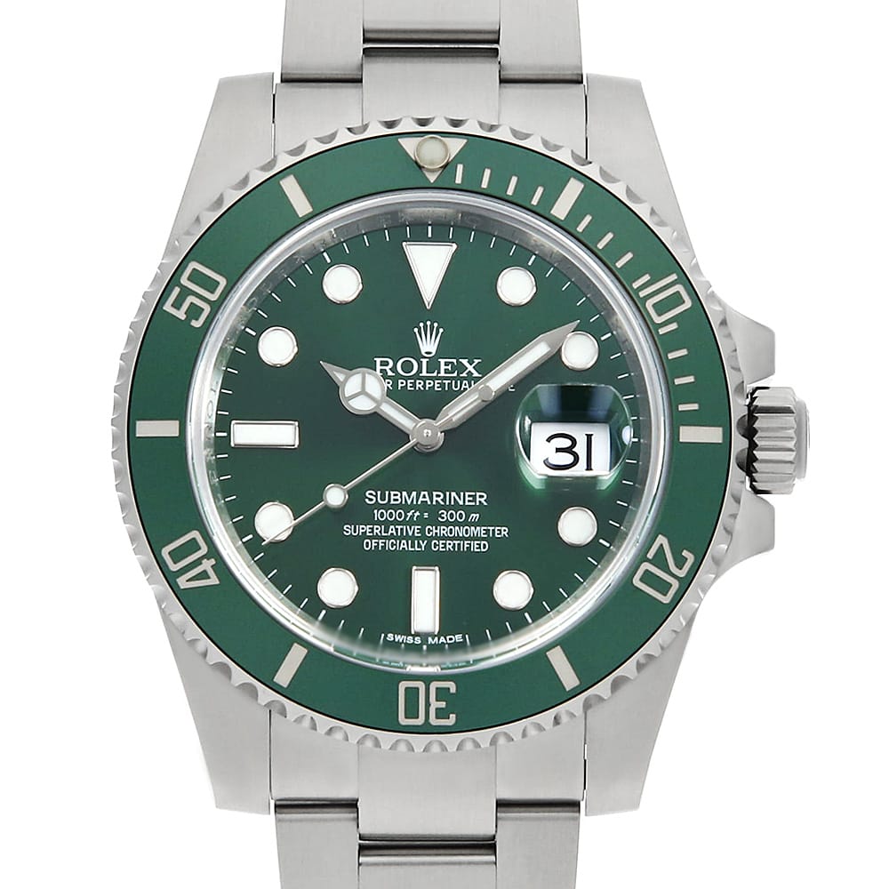 ROLEX Submariner 116610LV Men's Used