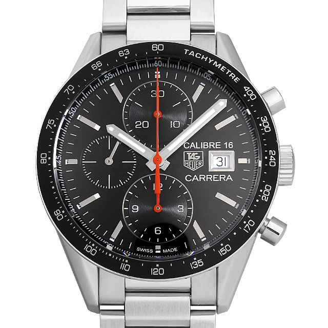 タグホイヤー カレラ クロノグラフ タキメーター CV201AK.BA0727 中古 メンズ