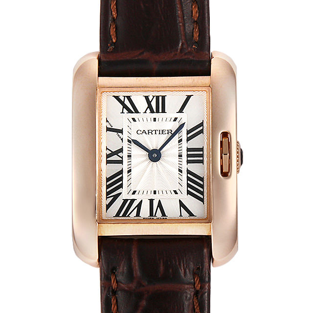 カルティエ タンクアングレーズSM W5310027 中古 レディース